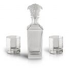 Декантер и бокалы для виски кристалл (2 шт.)