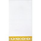 Полотенце банное Barocco and Robe белое, 100x160 см