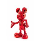 Cкульптура Welcome Mickey красная, 30 cм