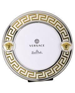 Рамка для фотографий Versace Frames круглая золотая, 18 см