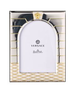 Рамка для фотографий серебряная Versace Frames, 9х13 см