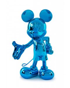 Cкульптура Welcome Mickey голубая, 30 cм