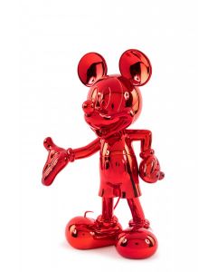 Cкульптура Welcome Mickey красная, 30 cм