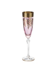 Бокал для шампанского коллекционный розовый