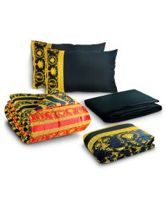 Комплект из постельного белья queen size и покрывала
