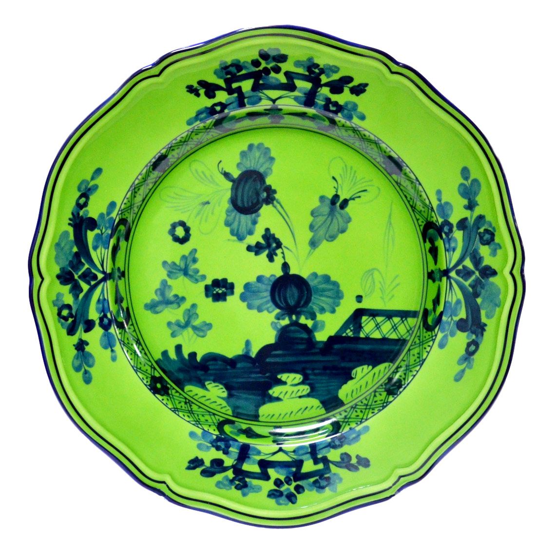 Richard Ginori Oriente taliano マラキーテ24cm パスタプレート 24cm